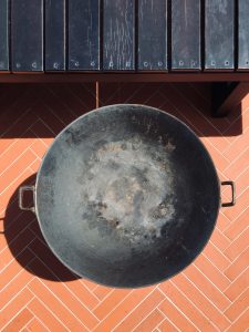 frying wok at balcony,Colonie, Fraser's Hill, Pahang, Bukit Fraser, Highlands, highland